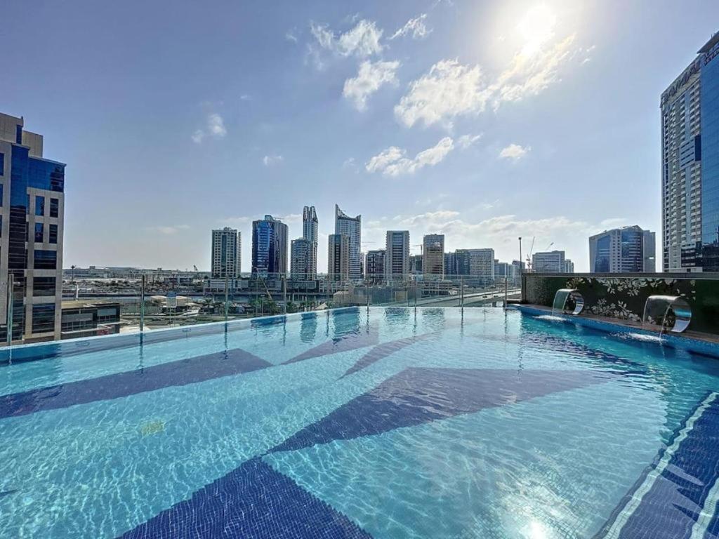 White Sage - Elite Residence Studio Dubai Bagian luar foto