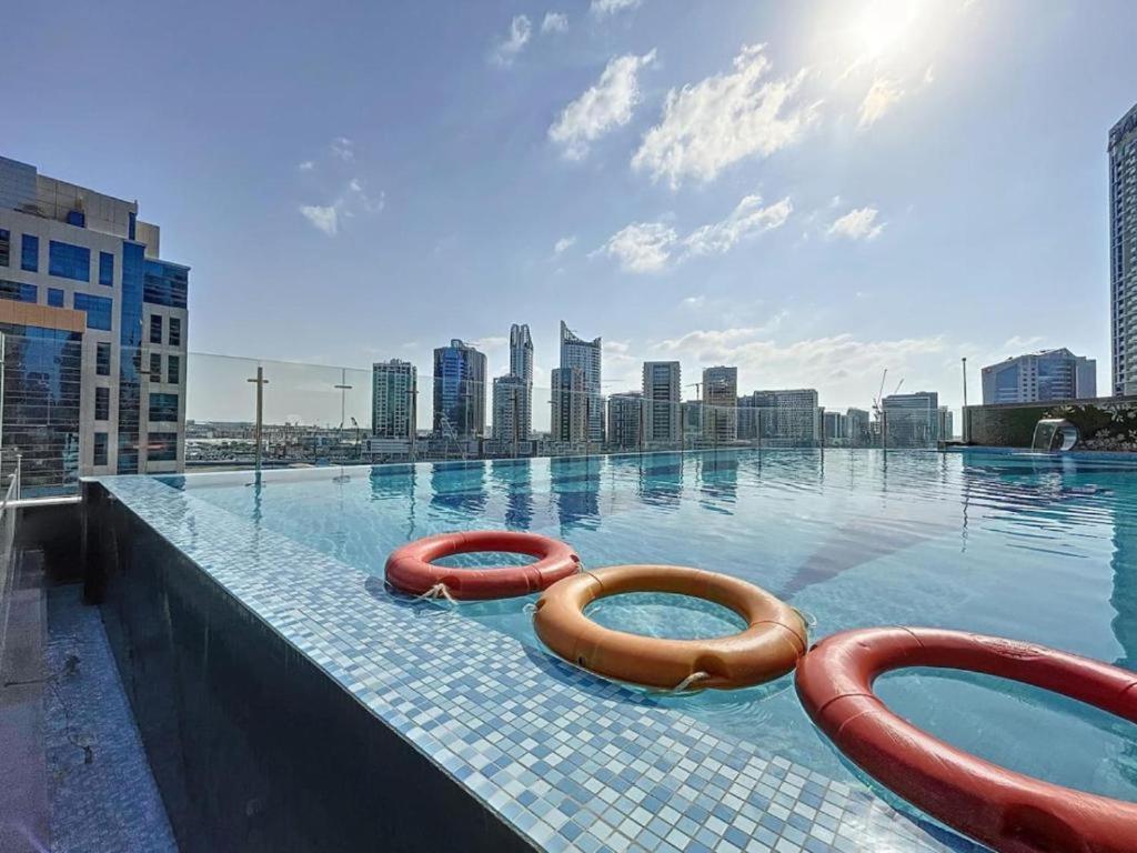 White Sage - Elite Residence Studio Dubai Bagian luar foto