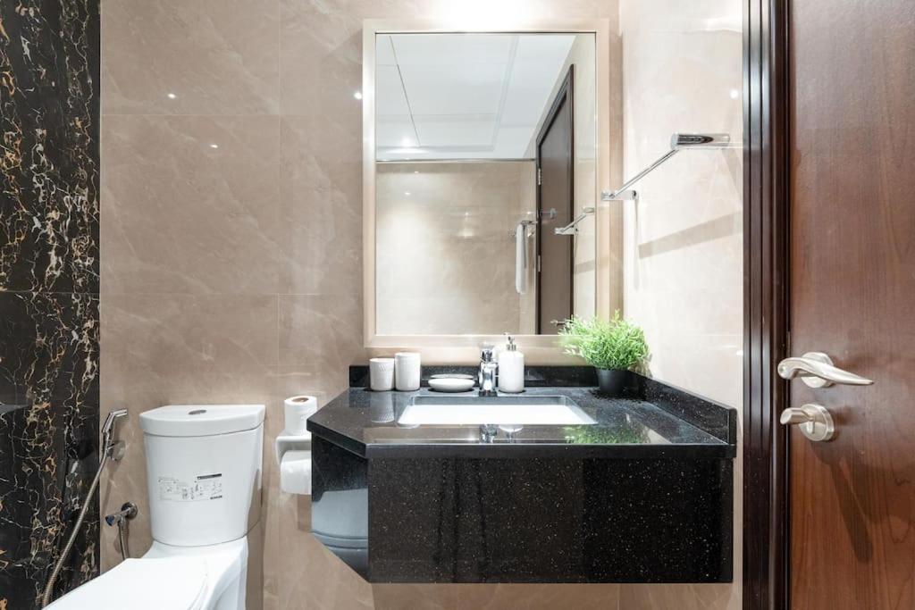White Sage - Elite Residence Studio Dubai Bagian luar foto