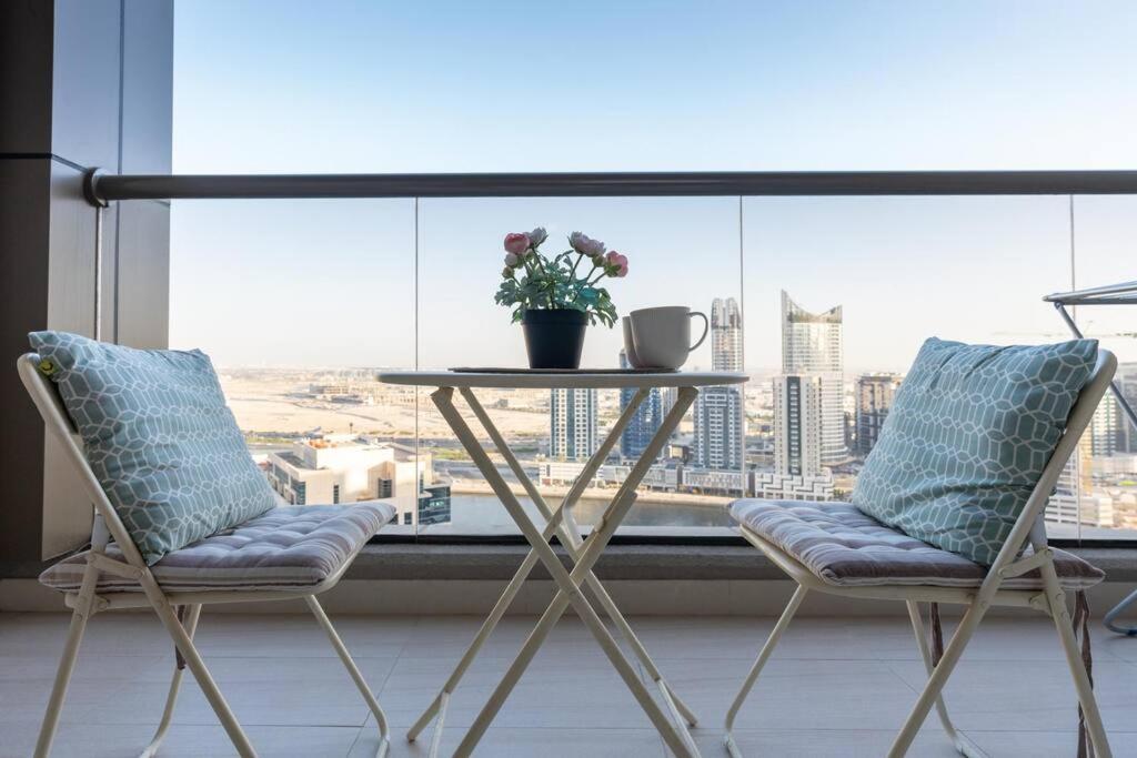 White Sage - Elite Residence Studio Dubai Bagian luar foto
