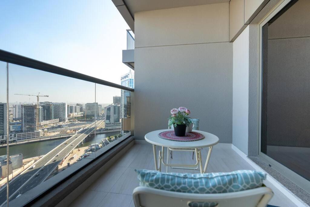White Sage - Elite Residence Studio Dubai Bagian luar foto