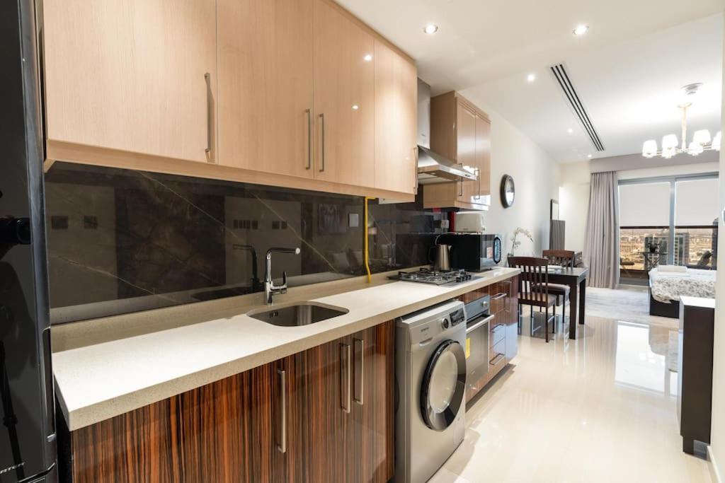 White Sage - Elite Residence Studio Dubai Bagian luar foto