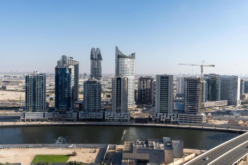 White Sage - Elite Residence Studio Dubai Bagian luar foto