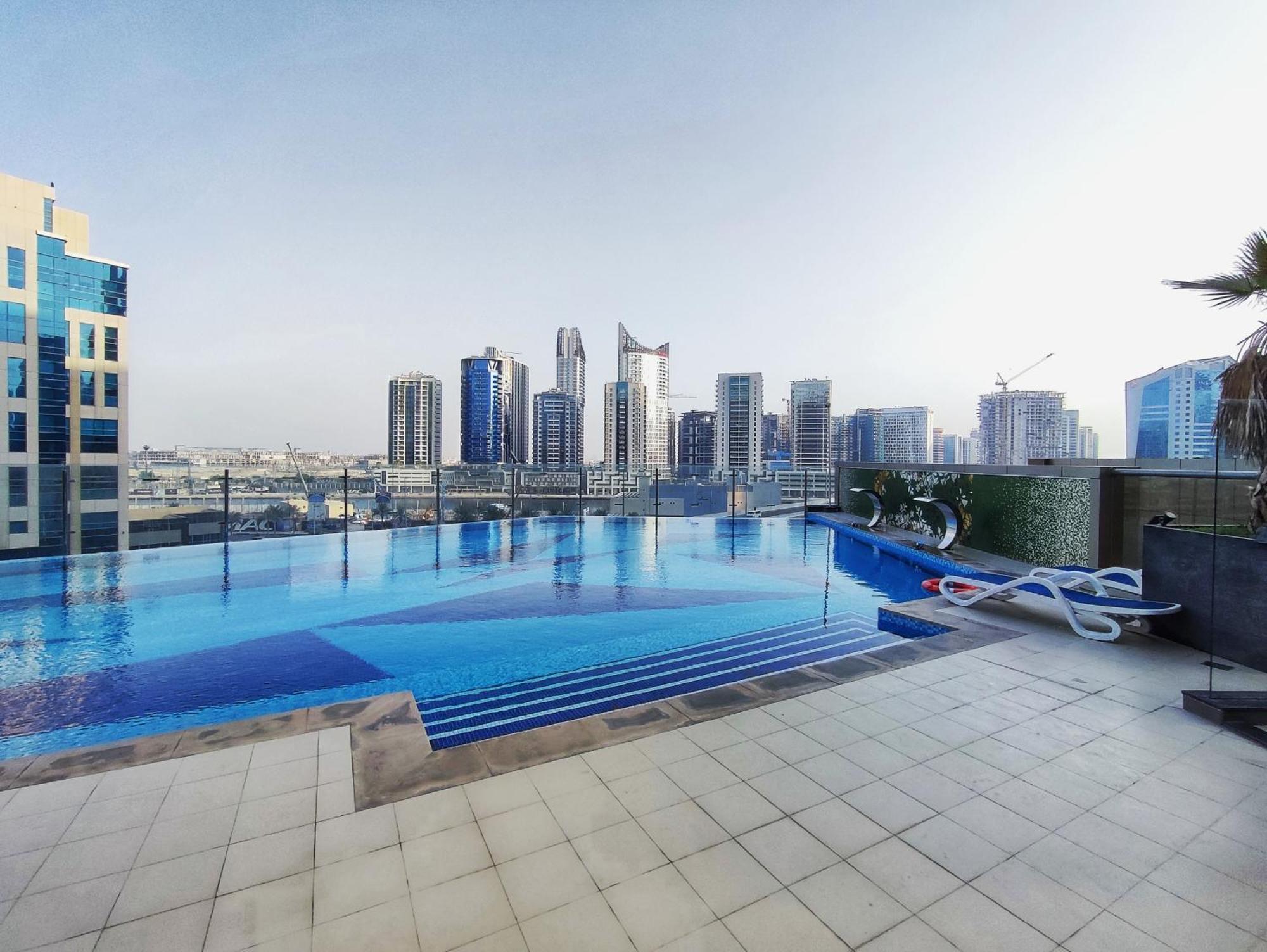 White Sage - Elite Residence Studio Dubai Bagian luar foto